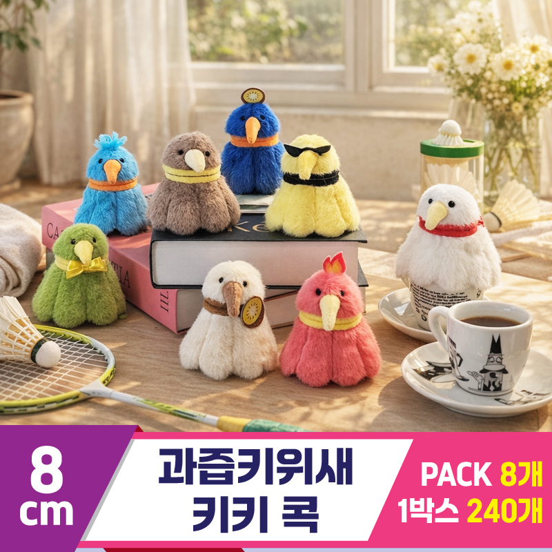 [GL]8cm 과즙키위새 키키 콕<8>