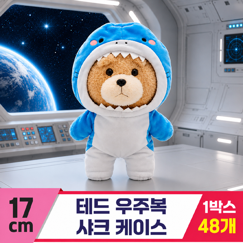 [EZ]17cm 테드 우주복 샤크